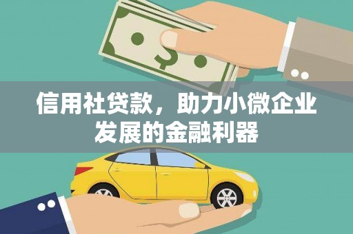 望谟信用社贷款，助力小微企业发展的金融利器