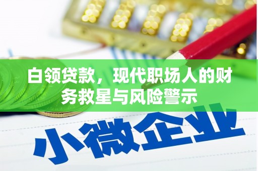 桑日白领贷款，现代职场人的财务救星与风险警示