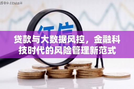 定海贷款与大数据风控，金融科技时代的风险管理新范式