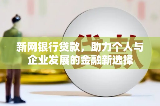 金山新网银行贷款，助力个人与企业发展的金融新选择