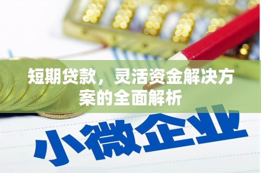 鼓山短期贷款，灵活资金解决方案的全面解析