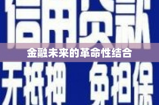 秀山金融未来的革命性结合