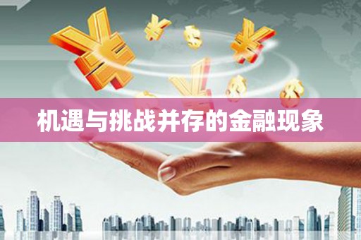宾县机遇与挑战并存的金融现象